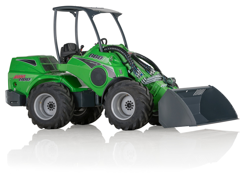 Chargeur articulé Avant 860i